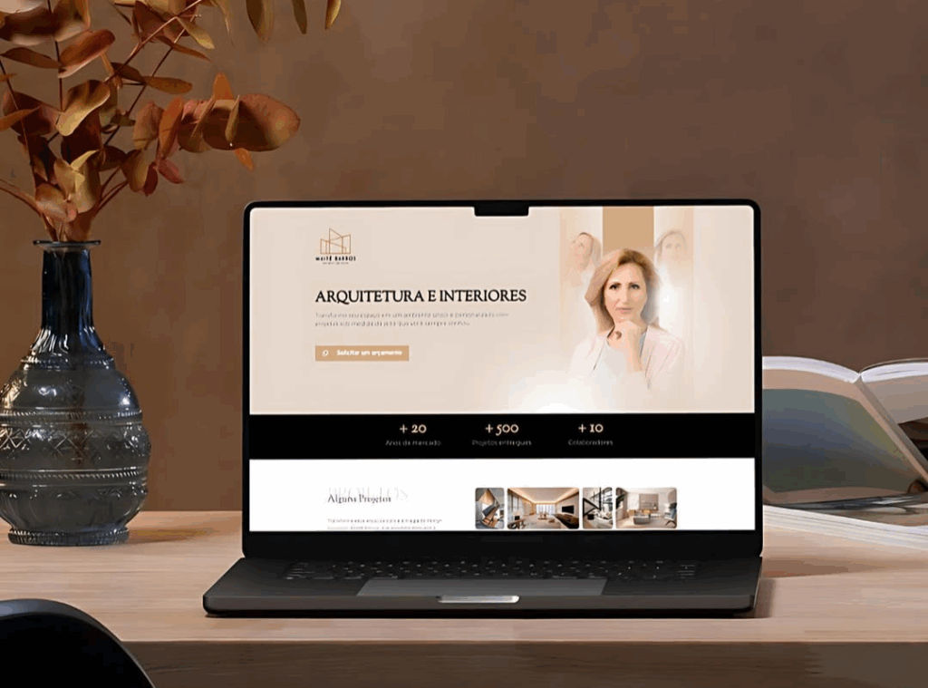 Exemplo real de site criado pela Renoma Digital, com design exclusivo, foco em SEO e alta conversão.