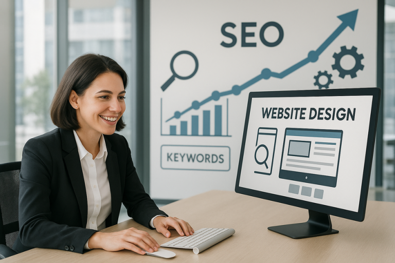 empresa que cria sites profissionais com foco em SEO